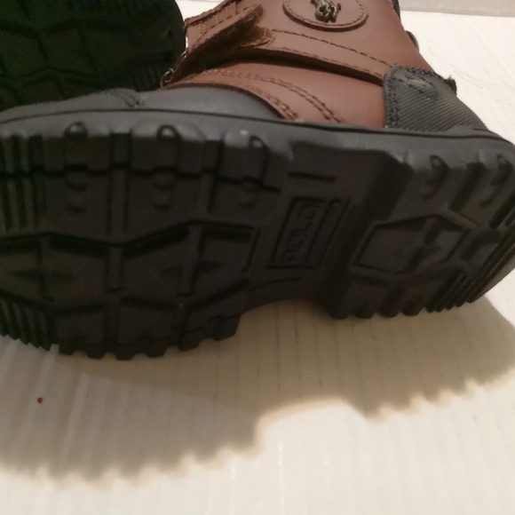 Ralph Lauren Polo boys boots size 10 - Picture 5 of 6
